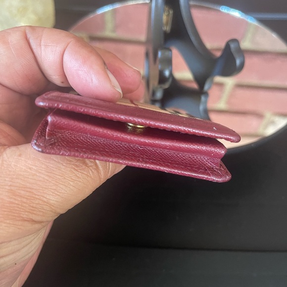 🔥 Authenticated 🔥Used 🔥Burberry 🔥BURBERRY coin case wallet nylon /leather🔥 - Picture 3 of 5